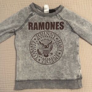 H&M Ramones Gray Kids Long Sleeve Shirt
